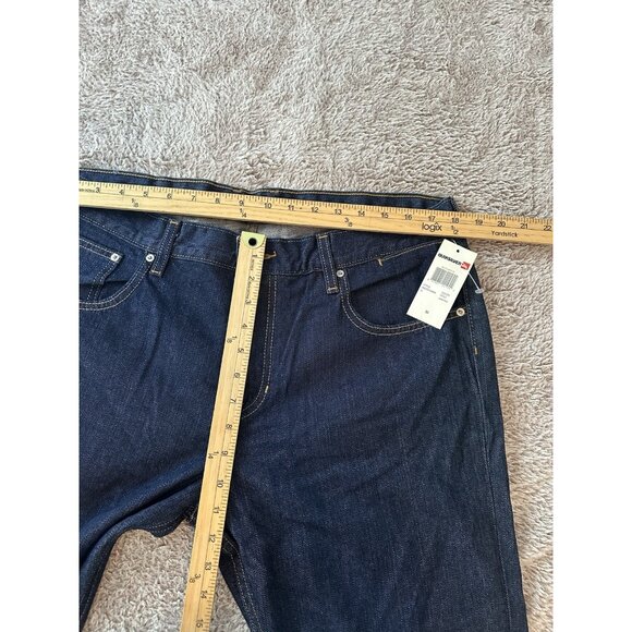 Quiksilver Men’s Jeans Revolver Straight Fit Size 36x32 New - Picture 6 of 13